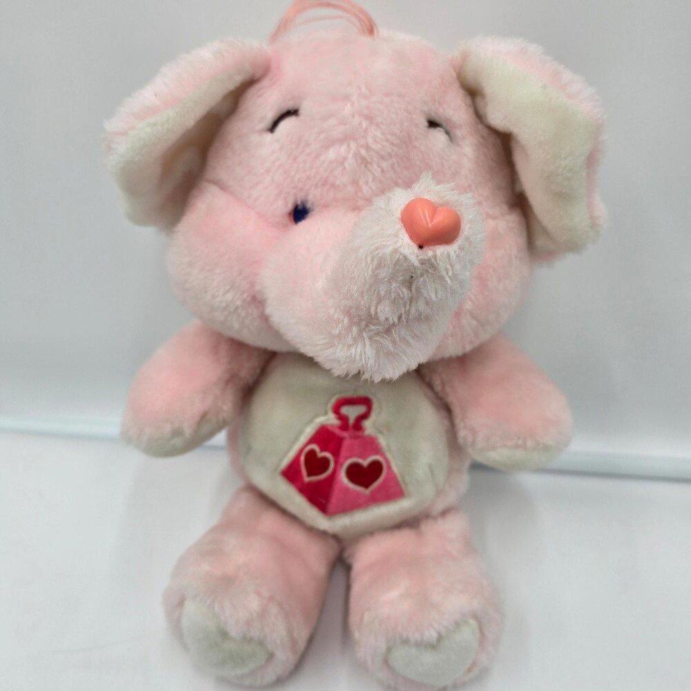 1984 Care Bear Cousin Lotza Heart Elephant‎